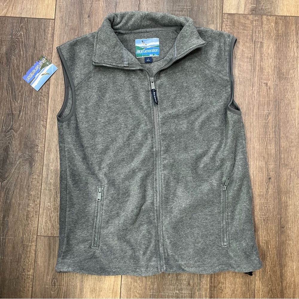 New with tags Blue Generation Micro fleece vest